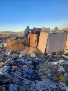 Polisie slaan toe op Bloemfontein se suidelike stortingsterrein