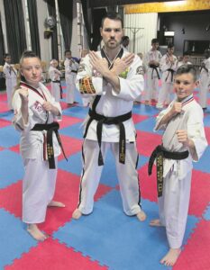 Taekwondo-kampioenskap in Bfn aangebied