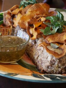 Vleisbroodjie het wilde kinkel