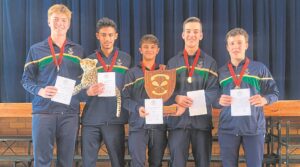 Players go the distance in squashing rivals