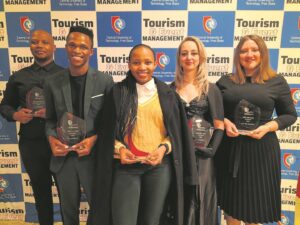 Receiving awards as achievers