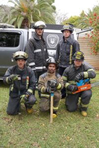 AfriForum tot die redding by huisbrand in Bloemfontein