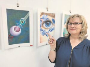 Jeug se kunswerke word raakgesien in kompetisie