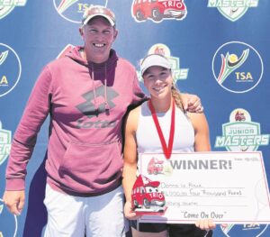 Tennisbaan haar tuisveld