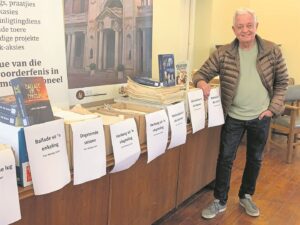 Skrif nie aan muur vir outeur