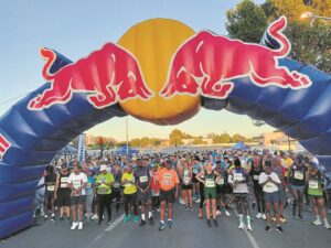 Langasems tel kilometers tree vir tree af