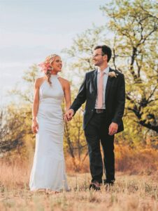 Pak wedloop van ewige liefde saam