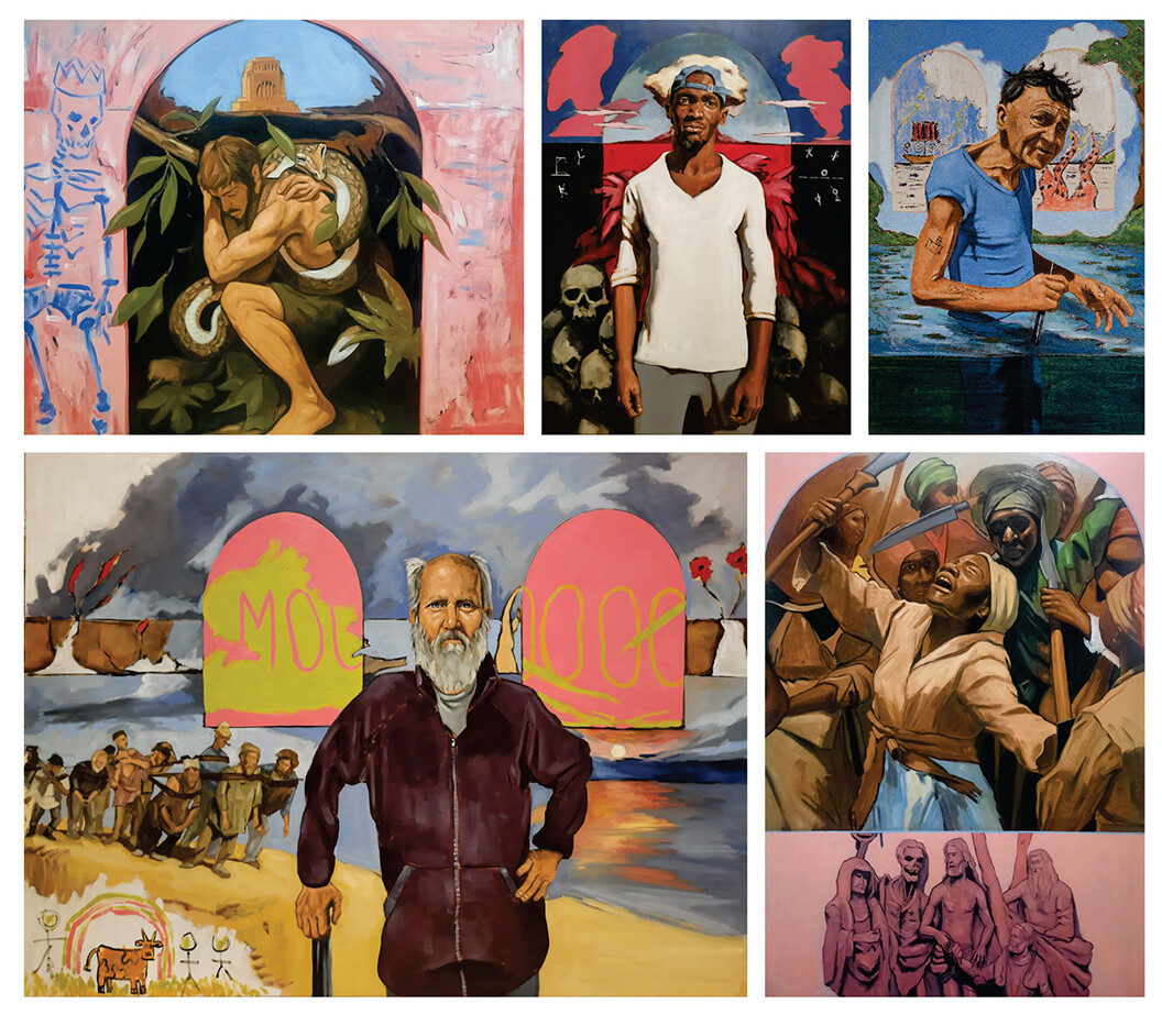 Mythologies of Time, a solo art exhibition by Simon Venter at the Oliewenhuis Art Museum.