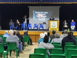Residents demand solutions for problems at landfill site