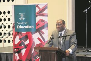 Students take their seats