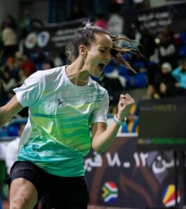 Nita vier weer ’n titel-oorwinning in pluimbal op Afrika-spele