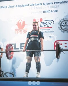 Kragvrou se opgang oorbluf