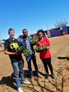 World Food Day celebrated by planting vegetables