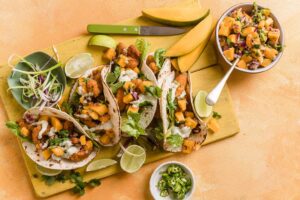 Mango and calamari taco-recipe a fuss-free meal