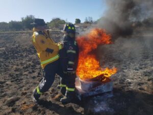 Buurtwag skerp kennis op