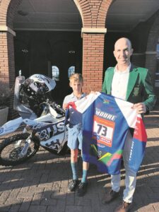 Rallies boys at alma mater