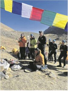 Continuing with their ascent