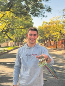 Nog medaljes in sy sakkie