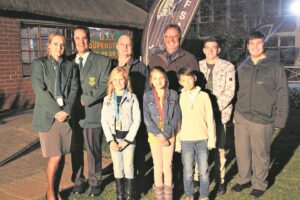 Boogskutters ryg die medaljes in