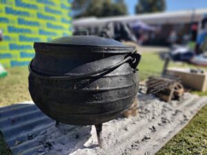 Maak gereed om ’n potjie hier te laat prut