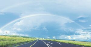 Skouspelagtig ná reën