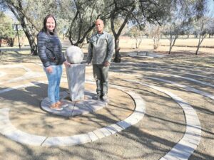 Rose labyrinth at Rosenhof is a tranquil haven for personal growth and community wellness