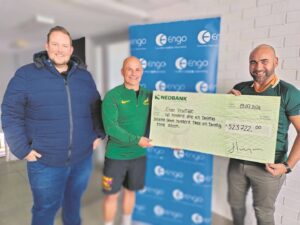 Slaan ’n kolhou vir liefdadigheid met jaarlikse skenking