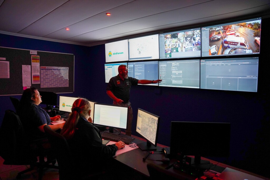 Joseph Renaud in AfriForum beheerkamer