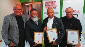 Men given their flowers for filling prevalent void