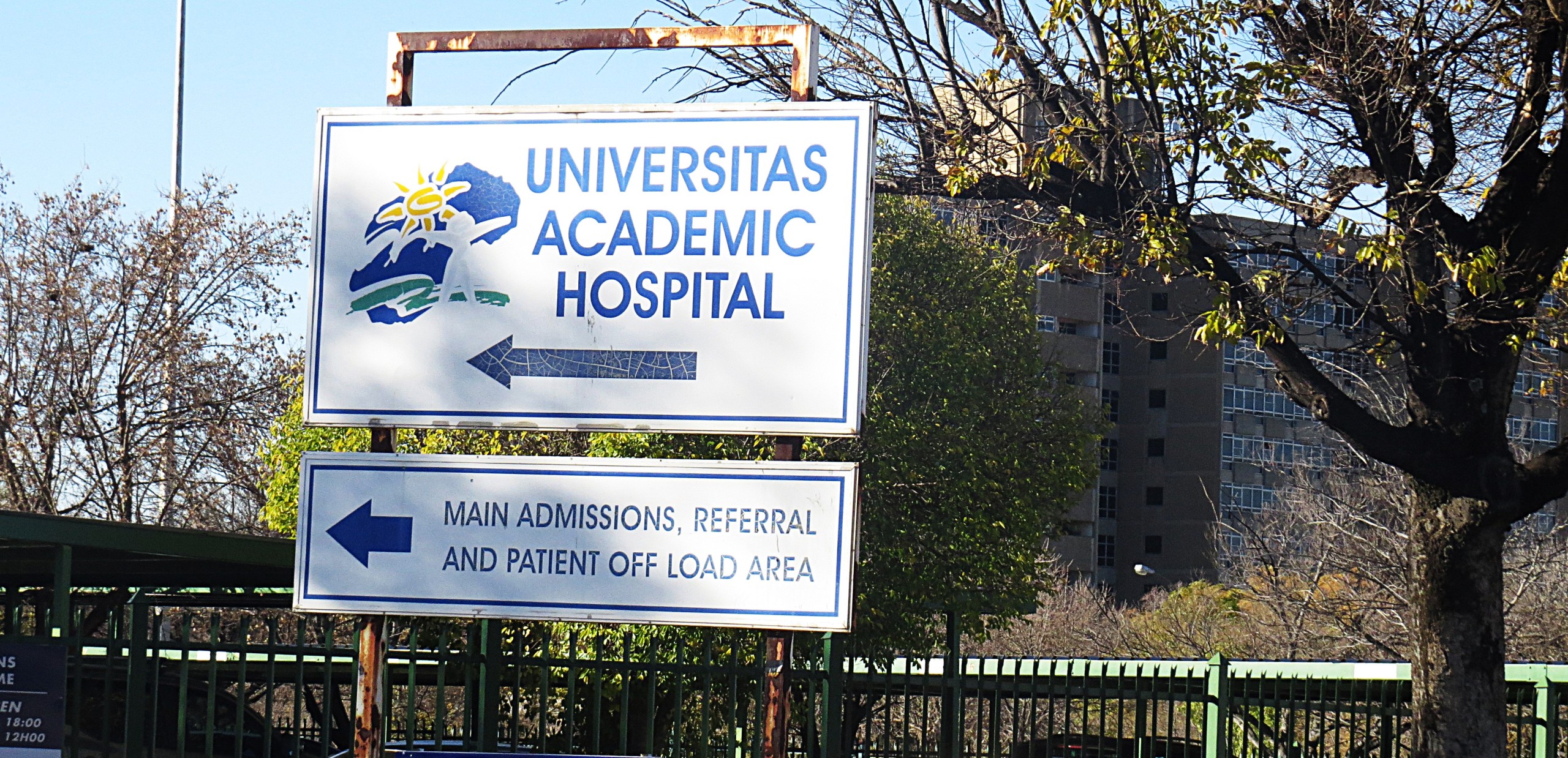 Twee sale in Universitas-hospitaal gesluit weens gevaarlike toestande