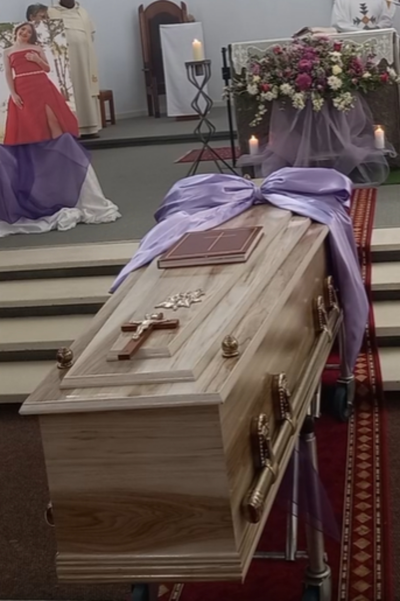 Serena de Sousa laid to rest.