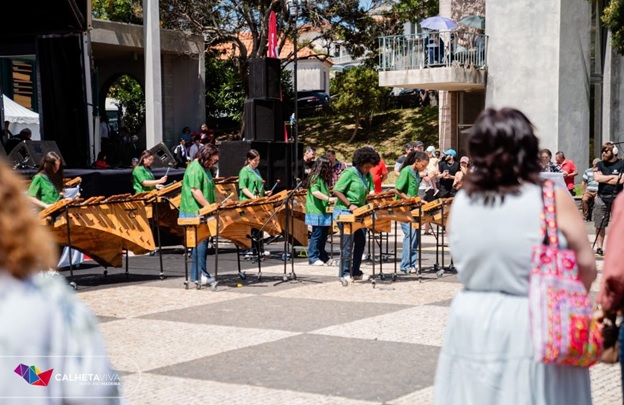 The Eunice Marimba and Grey Knights Marimba bands toured the island of Madeira in June.