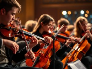 Springtime ushered in with vibrant orchestral music