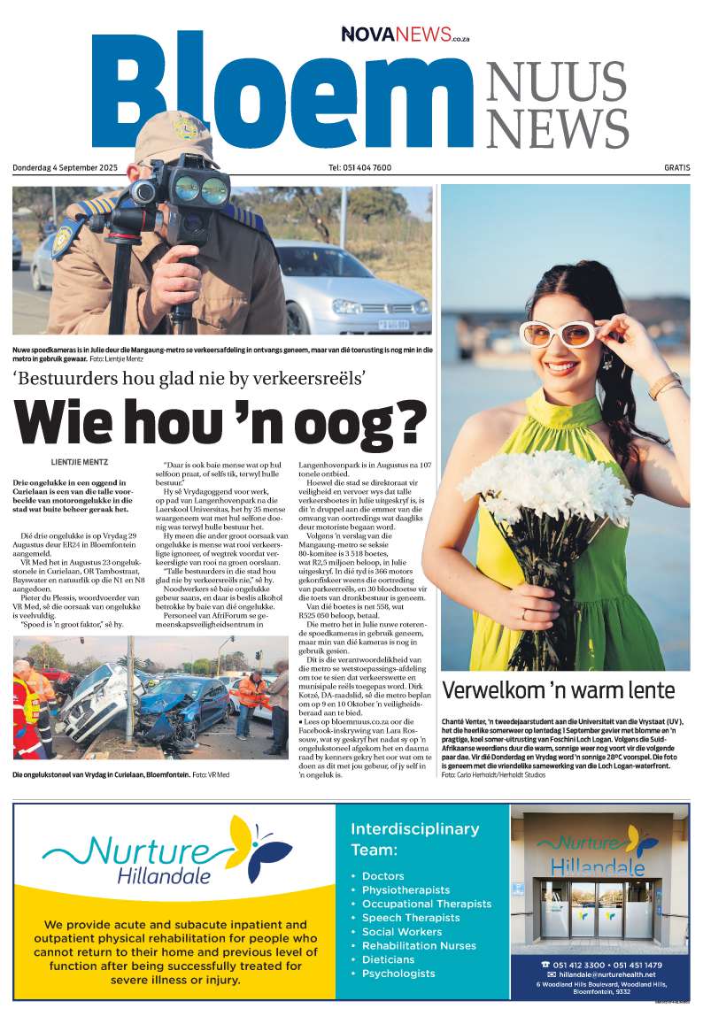 BloemNuus – E-edition – 4 September 2025