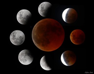 Sien “bloedmaan” Sondag hier deur ‘n teleskoop