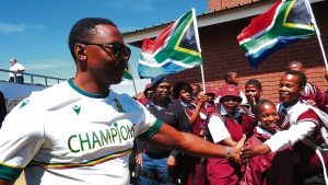 ICC cricket victory celebrated in Bloemfontein