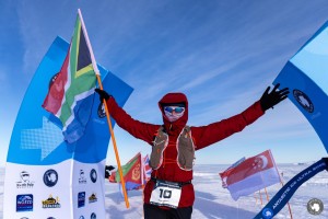 Woutri hardloop vir hoop in ysige Antarktika