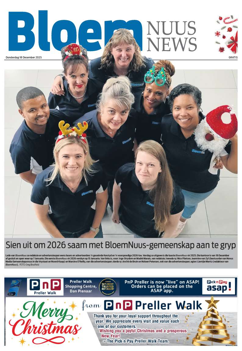 Bloemnuus – E-Edition – 18 Desember 2025
