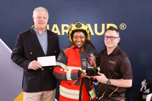 Tallest building no match for  firefighters