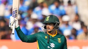 Proteas go down despite De Kock’s gutsy performance with the bat
