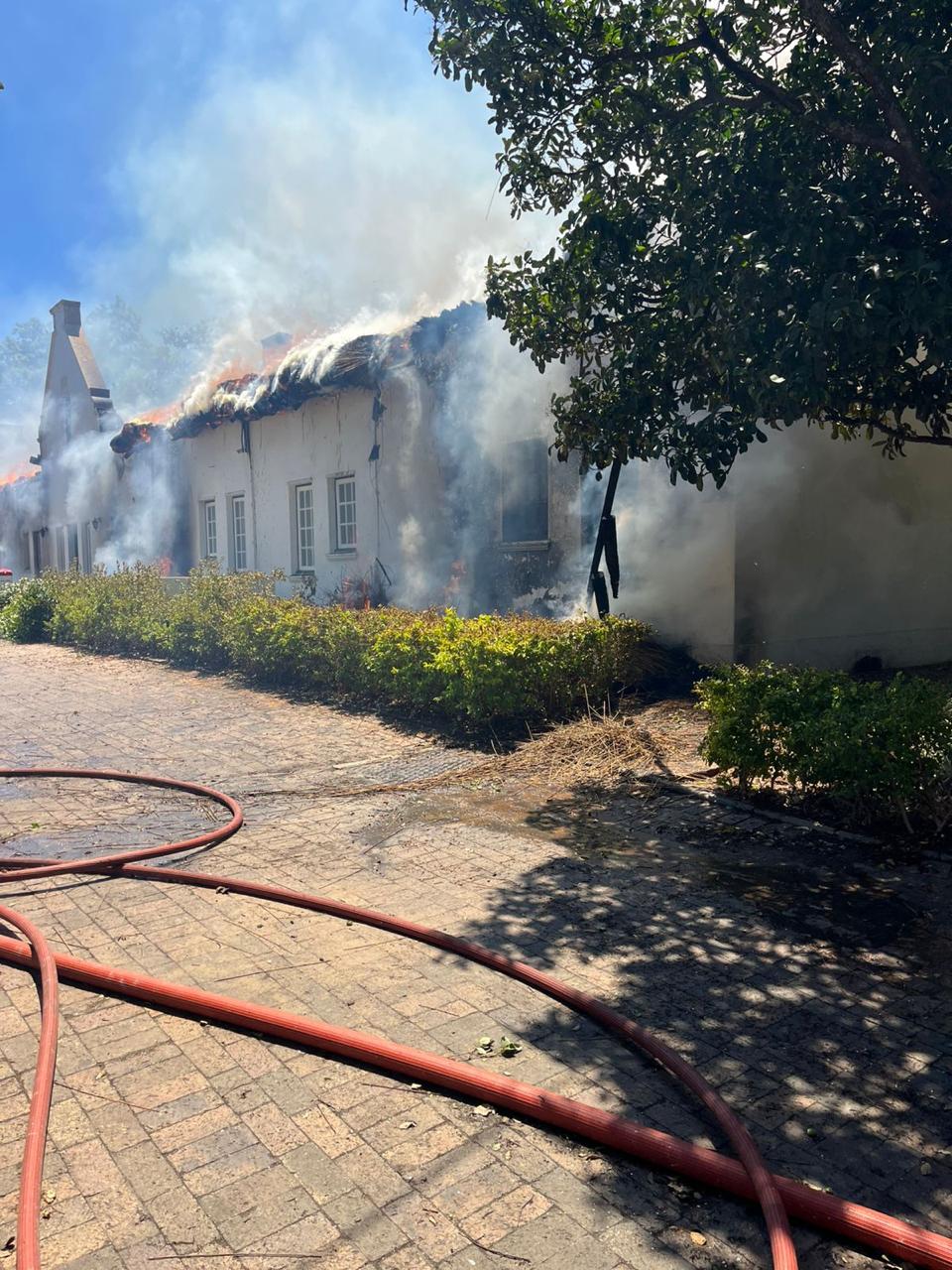 Fire at Laborie Wine Estate in Paarl contained