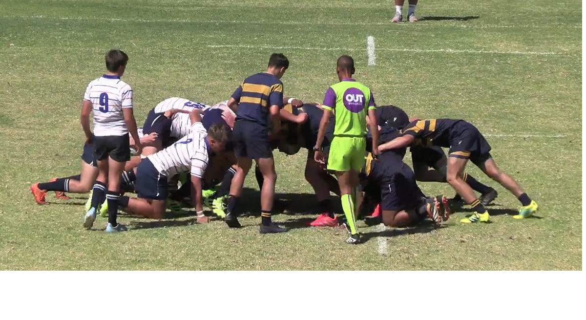 Sentraal se skrum was deurlopende dominant maar hulle het in die eerste helfte gesukkel om af te rond. Durbanville is teen halftyd 10-5 voor, ten spyte van hulle teenstanders se voorspeler.