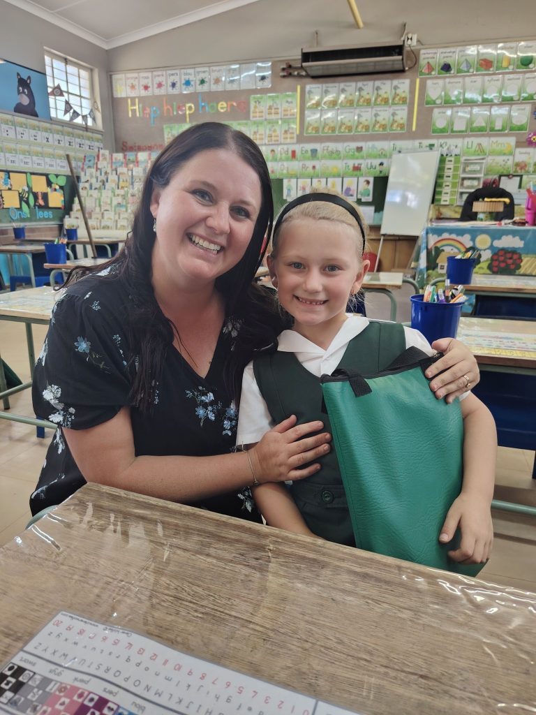 Carli Thom van die Jim Fouché Primêre Skool.