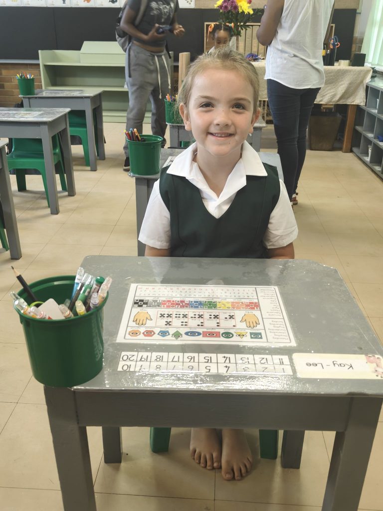 Kay-Lee Fourie van die Primêre Skool Jim Fouché.