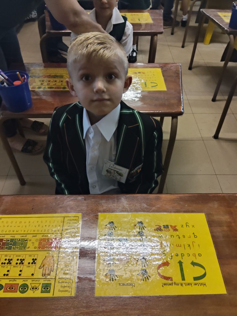 Estéwan Engelbrecht van die Primêre Skool Jim Fouché.