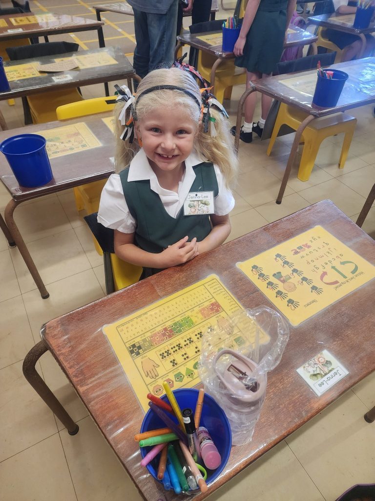 Jenna-lee Read van die Primêre Skool Jim Fouché.