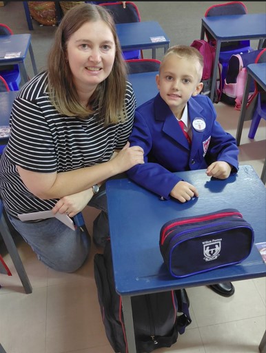 George Smith van die Willem Postma Primêre Skool.