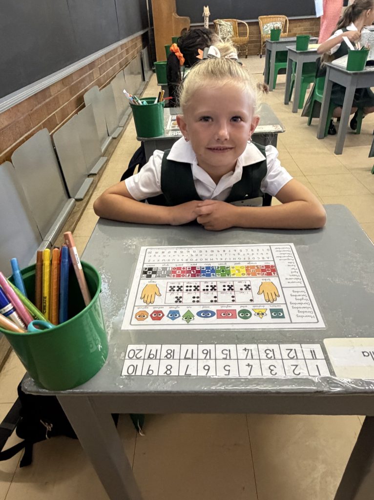 Milané van Rhyn van die Primêre Skool Jim Fouché.