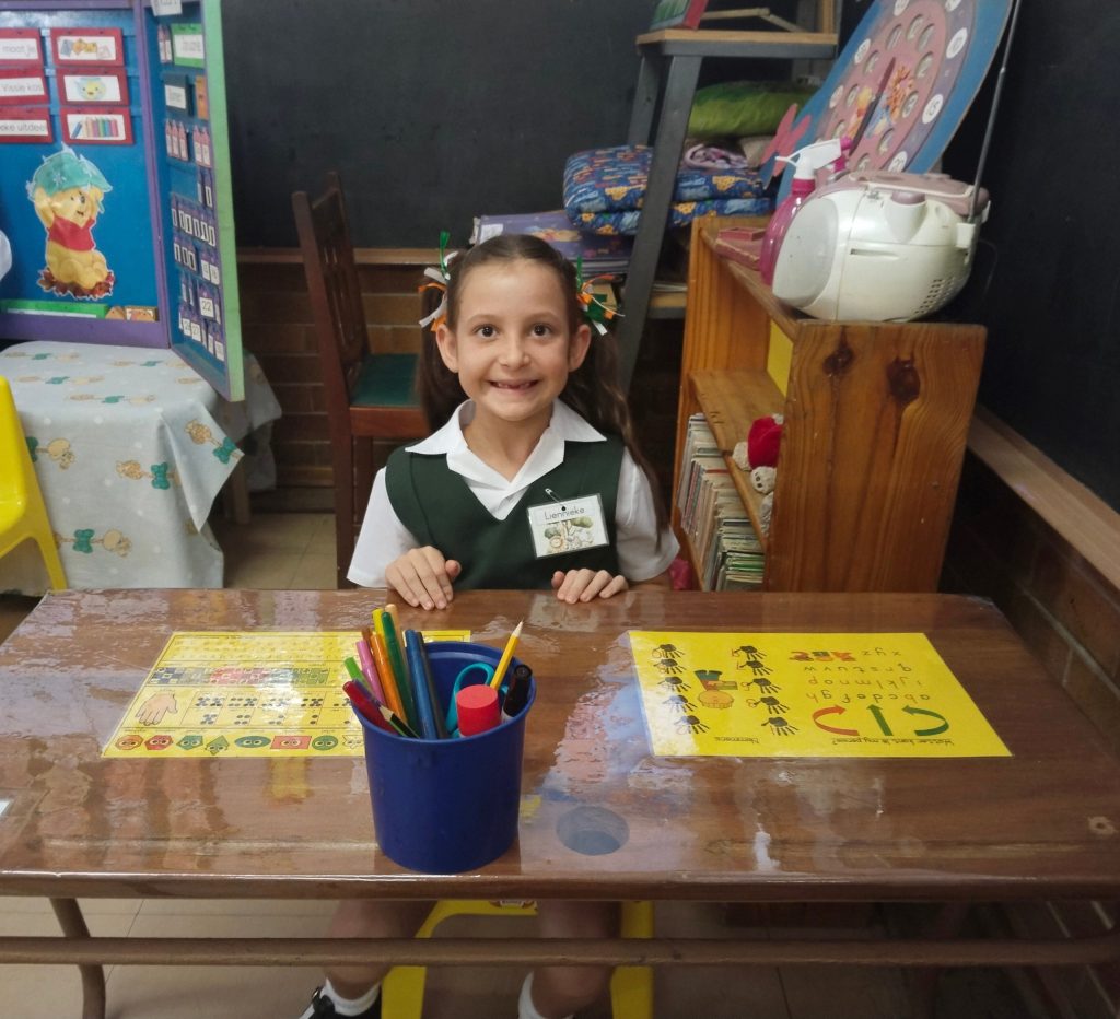 Lienneke Colyn van die Primêre Skool Jim Fouché.