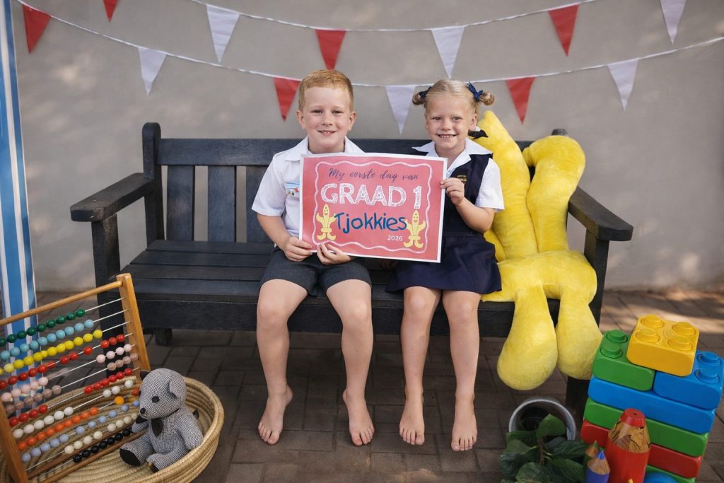 Mienke du Pisanie en CR Kotze, twee beste maatjies, van Tjokkies.